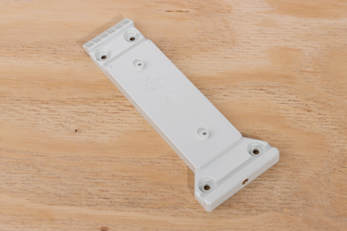 Mount plate removed
